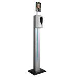 Auto Sanitizer Kiosk 5W Facial Recognition Thermometer