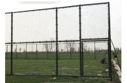 China Galvanized Security Wire Mesh 40x40mm Diamond Chain Link Fence supplier