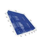 Ergonomic PE Plastic Pallet 1190x1150 Dynamic 1200Kg Seamless Conveyance for sale