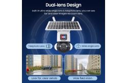 China WiFi Night Vision Low Power PIR Wireless Solar 4G PTZ Camera supplier