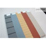 Flexible Soft Grooved Ceramic Tile Cladding Safety With Convenient Fixing System for sale