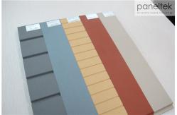 China Flexible Soft Grooved Ceramic Tile Cladding Safety With Convenient Fixing System supplier