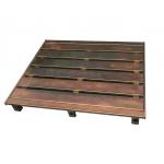 Powder Coating Heavy Duty Metal Pallets Durable 2 / 4 Way Access for sale