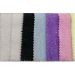 80% polyester 20% nylon strong absorbent towel fabric, warp knitted polyester and nylon double-sided terry clo for sale