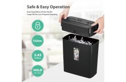 China Lightweight Compact Home Office Paper Shredder Machine CD222P Shred 8 Sheets A4 supplier