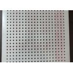 Polypropylene Plastic Perforated Sheet Plate Round Hole Punching for sale