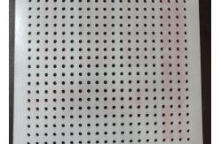 China Polypropylene Plastic Perforated Sheet Plate Round Hole Punching supplier