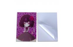 China Wholesale Lenticular Anime Motion Sticker Waterproof Peeker Lenticular Anime Car 3D Sticker supplier