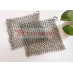 Small Ring 8 In Chainmail Scrubber Dishcloth Cookware