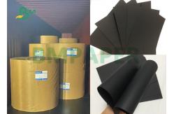 China 250gsm 300gsm 350gsm 31inch Uncoated Solid Black Paper Board For Package Boxes supplier