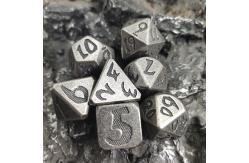 China Dungeons and Dragons RPG Dice Gold Dice Set Multipurpose Resistant Sharp Edged supplier