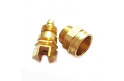 China Polishing CNC Machined Brass Parts Precision Durability supplier