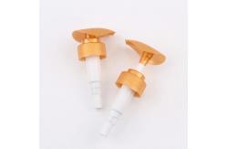 China Customized Unique Cap 28/415 Plastic Lotion Dispenser Pump For Cosmetic supplier