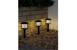 China 5W Solar Powered LED Ground Lights CE Warm White Solar Stake Lights supplier