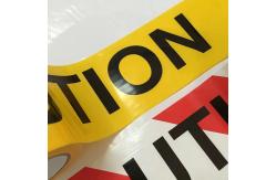 China Custom PE Caution Tape Danger Marker Warning Tape supplier