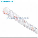 ISO10556:2009[E] 3-Strand High Strength Polyester And Polyolefin Dual Fibre Rope for sale