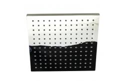 China Modern Chrome Rainfall Shower Head 1 Spray 8in Fixed Shower Head Wall Mount supplier