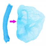 Non Woven Disposable Head Caps , Disposable Surgeon Caps Single Use for sale