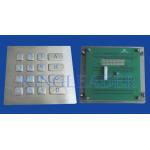 Rugged Backlit Metal Keypad With 16 Keys for Security Access Control System