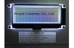 China 240X80 Cog IC St7529 Transflective LCD Display FStn FPC Parallel supplier