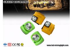 China 8000 Lux Safety Coal Mining Lights , Rechargeable mining Led Headlamp supplier