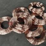 CuBe2 Beryllium Copper Wire ASTM B197 On Conventional Coiling Equipment