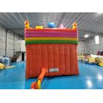 Tarpaulin Inflatable Water Slides Cartoon Themed Kids Water Jumping Castle