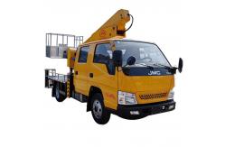 China Famous Brand New 4x2 Jmc 35m Straight Arm Aerial Lift Truck supplier