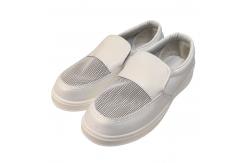 China Lab White Mesh PU Insole Safety Working Anti-Static ESD Shoes supplier