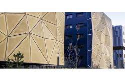 China Laser Cut Aluminium Curtain Wall Facade Fireproof One Stop Project Solutions supplier