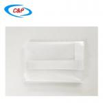 Sterile Utility Disposable Surgical Drape U Impervious Split Drape PE Transparent
