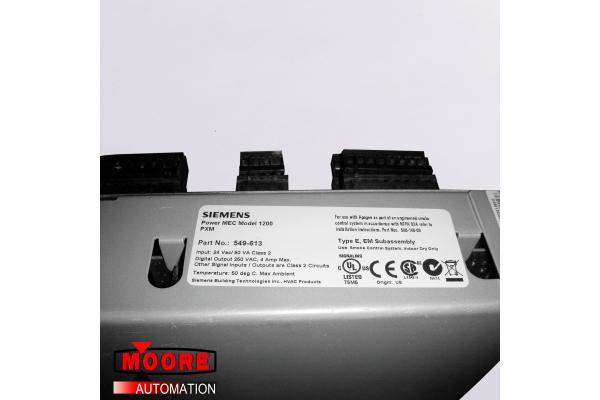 549-613 SIEMENS Controller Power