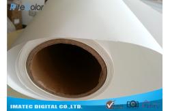 China Eco Solvent PP Synthetic Paper , Adhesive Matte Polypropylene Film Rolls supplier