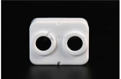 China Insulated Alumina Ceramic Housing / Stud For 400A 24V HVDC Relay supplier