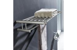 China 62.5cm OEM Bathroom Towel Racks Hanger Sus304 Hole Drilling Installation supplier
