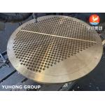 ASTM Copper Alloy Steel Baffle And Tubesheet For Heat Exchanger for sale