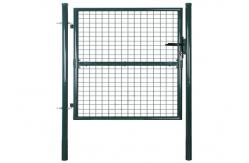 China 1.2*1m Metal Garden Fence Gate With Security Lock supplier