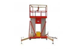China 16M Telescopic Lift Platform Two Mast Hydraulic Elevated Work Platform supplier