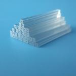 2.2g/Cm3 Quartz Capillary Tube Polished Surface Clear Quartz Pipe for sale