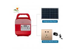 China Solar Wall Lights Outdoor Lighting System With Bluetooth 3PCS LED Bulbs supplier