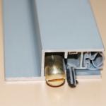 Surface Mounting Efficient Automatic Drop Down Door Seals With Retraction Adjustment