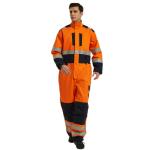 China FR Anti Statics Arc Flash Resistant Work Overall Resistant To 50 Times Industrial Laundry manufacturer