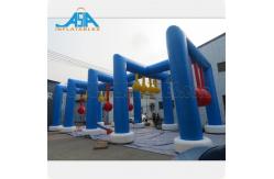 China High Security Inflatable Challenge Obstacle Course With Logo CE ROHS supplier