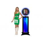 12.9'' Portable Photo Booth Shell Stand For Ipad Portable Selfie Booth Music Sync for sale