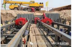 China Underground Pipe Laying Guided Auger Boring Machine BGD - 160 supplier