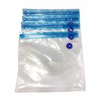 Sandwich Clear Vacuum Seal Bags , 33.9mpa 100UM Xl Vacuum Seal Bags With Air Valve for sale
