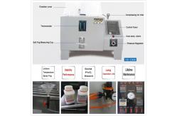 China Programmable Used Corrosion Testing Machine , Salt Spray Test Chamber supplier