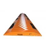 High visibility Yellow Black A3 Steel Spike Barrier For Traffic Control System for sale