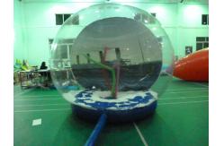 China Inflatable Snow Globe for Sale with Background supplier