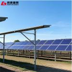 Seismic Anti Corrosion Bracket Steel Structure Building For Solar Photovoltaic for sale